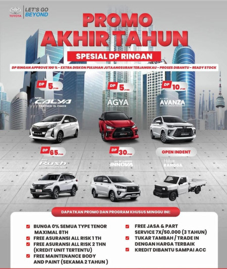 Big Promo Terbaru 2024 toyota DEMAK