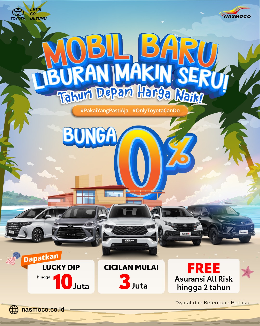 PROMO TOYOTA BUNGA 0 ?SH TEMPO