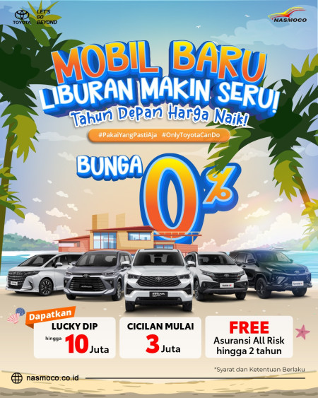 PROMO TOYOTA BUNGA 0 ?SH TEMPO