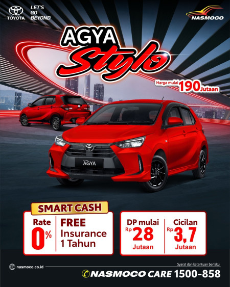 🔥 PROMO TOYOTA AGYA DEMAK 2025 – DP MULAI 28 JUTAAN! 🔥